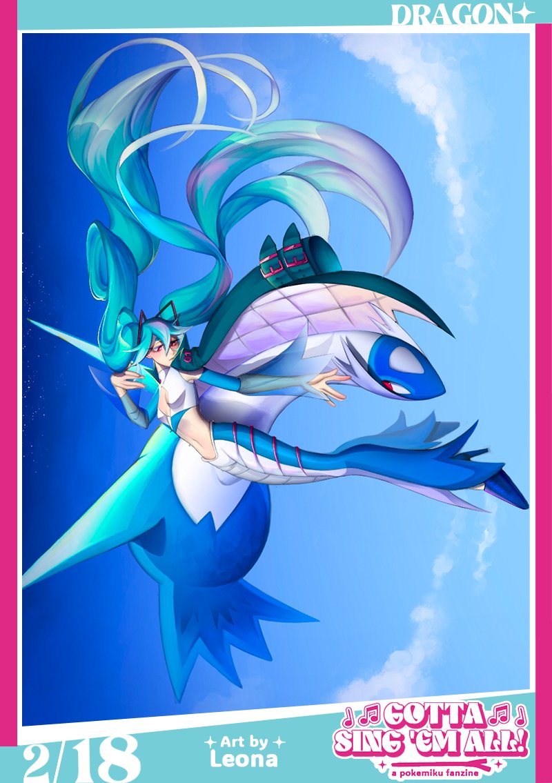 GottaSingEmAll's tweet photo. 🔸Miku 2/18, dragon type
🔸Featured Pokémon: Latios
🔸Artist: @wingsoflion 

#gottasingemallproject https://t.co/ws8Lh56QbS