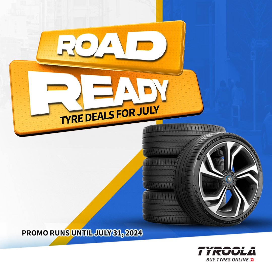 July has arrived with fantastic road-ready tyre deals from Tyroola!
Get the best value on new tyres so your ride is safe for all your adventures.

✅ Shop: bit.ly/3E0IdU5
📆 Until July 31, 2024!!

#Tyroola #newtyres