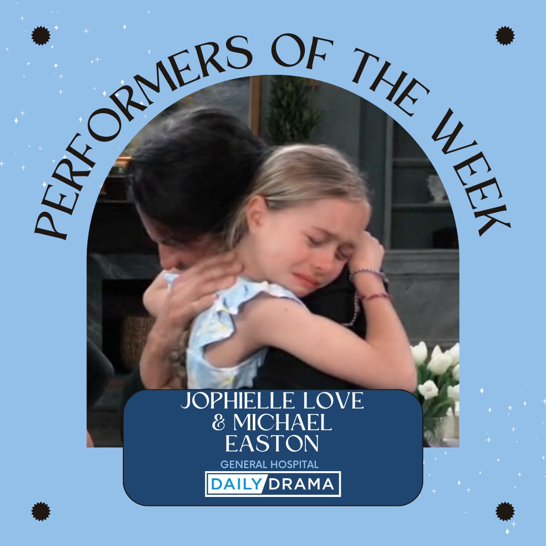 Daily Drama - Steve & Bradford (@dailydramatv) on Twitter photo 🏆DailyDrama crowns Michael Easton and <a href="/JophielleLove/">Jophielle Love</a> as General Hospital's Performers Of The Week! 🏆
Their emotional scenes have resonated with fans. Congratulations to both of them on being named Performers Of The Week!
#DailyDrama #GH #GeneralHospital 🏆DailyDrama crowns Michael Easton and <a href="/JophielleLove/">Jophielle Love</a> as General Hospital's Performers Of The Week! 🏆
Their emotional scenes have resonated with fans. Congratulations to both of them on being named Performers Of The Week!
#DailyDrama #GH #GeneralHospital