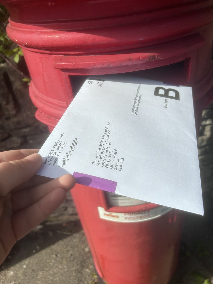 I am an inpatient at a psychiatric hospital currently, while on weekend leave I made sure I voted in the upcoming election via postal vote.

As a vulnerable person needing complex care, it’s more important than ever I have my voice heard on our future government.