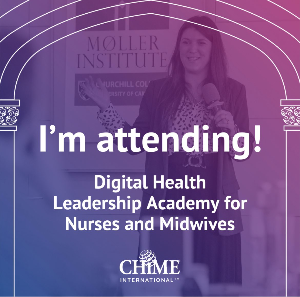 BedggoodEmma's tweet photo. So excited &amp; grateful to be attending CHIME Digital Health Leadership Academy - learning &amp; networking with other nurses &amp; midwives in sunny Derbyshire 😊. 
#CHIMEleaders @FNightingaleF @NorthBristolNHS @sphams @HannahLittleRN https://t.co/y3i7pVadKv