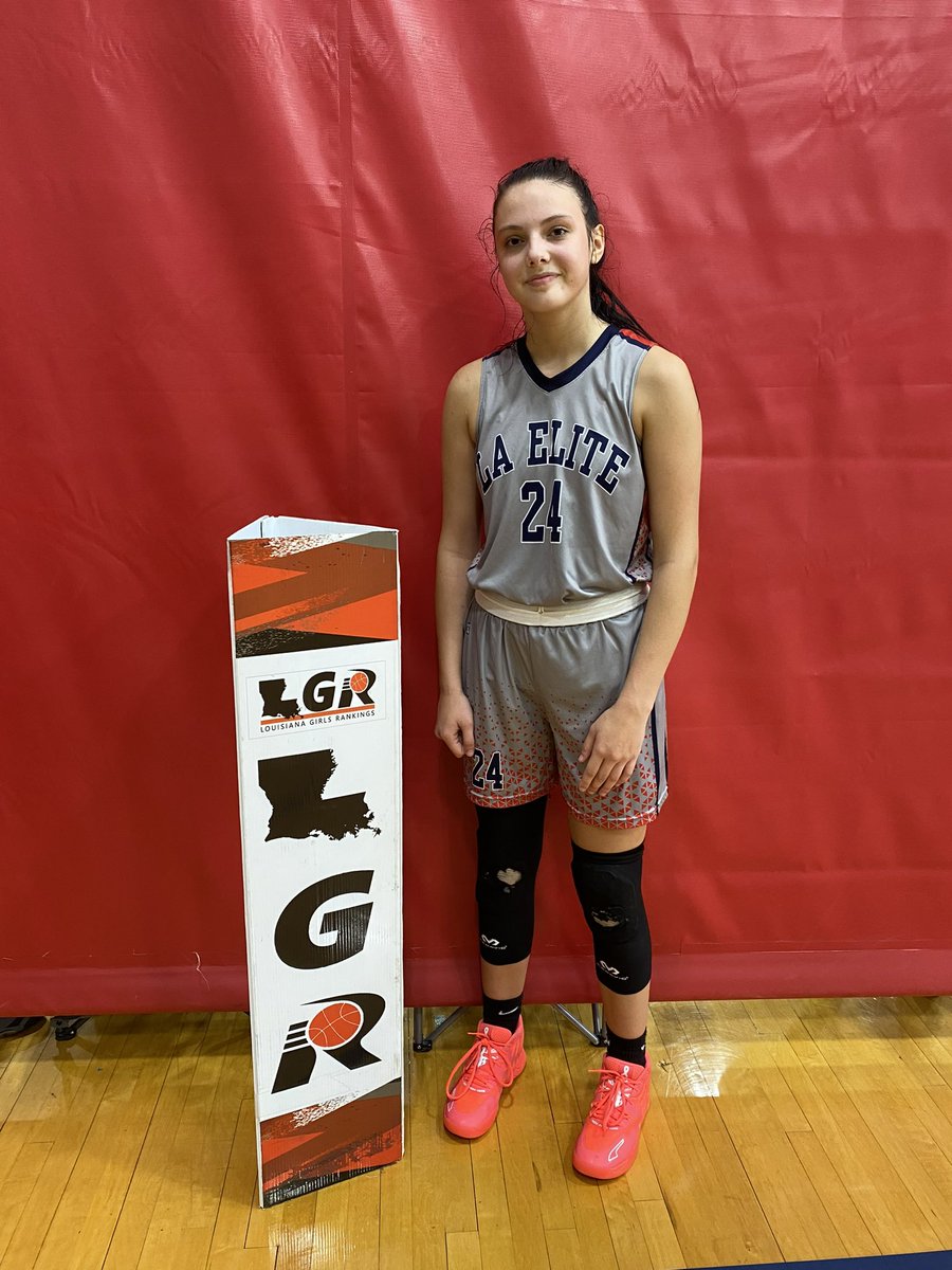 LBR_Basketball's tweet photo. 🏆 Governor’s Games

⛹️‍♀️ Player Name Briley Peterson 
🏀 AAU team LA Elite
🎓 Classification 2025

📝 Briley is an stretch big that can play in the open floor knocking down the 3 ball. Her advantage is in the paint where she has an High motor for second chance rebounds #GovGames https://t.co/i5mFEzivip
