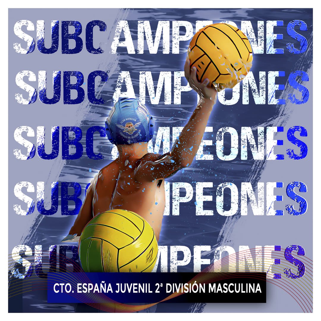 Ciudad_Alcorcon's tweet photo. Subcampeones de Espańa  ante un enorme rival, WP Turia!! 

Nuestros juveniles pierden por la mínima 12-11 en la final. 

Obtienen plaza para el Cto. España de Primera que se celebrará  en la casa del Canoe. Destacar a todo el equipo staff técnico  y  a Marco como mejor portero https://t.co/VJGHK6zJag
