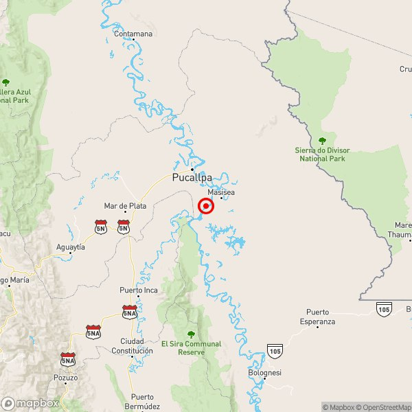 IGecuador's tweet photo. [PRELIMINAR]
Evento: igepn2024muhf
Ocurrido: 2024-06-30 15:47:30
Mag.: 5.0M
Prof.: 5.0 km
Lat.: 8.668° S
Long.: 74.427° W
Localizado: a 34.31 km de Pucallpa, Ucayali
Sintió este sismo? Repórtelo: https://t.co/3gDxD5yPdO https://t.co/lEjEyyBuEG