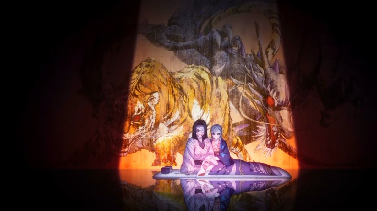 BloisWalker's tweet photo. #鬼滅の刃 #Kimetsu #DemonSlayer

Me encanto la creatividad de Ufotable en todo el capitulo, hermosa escena de las niñas jugando con ese OST buenísimo y la dirección en el simbolismo con el Tigre y Dragón, mientras vemos a todos los cazadores que odian a Muzan, es perfecto. https://t.co/twRgImTlLA