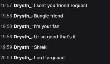 I ain't gonna talk about your skills but rather about the motherfucker you can be
Get high stat on a website mean nothing and especially when the game allow you to play like an orphan
Hypocrisy doesn't bring sucess(not only D2).
Acting like The Rock against the casuals = tiny D.