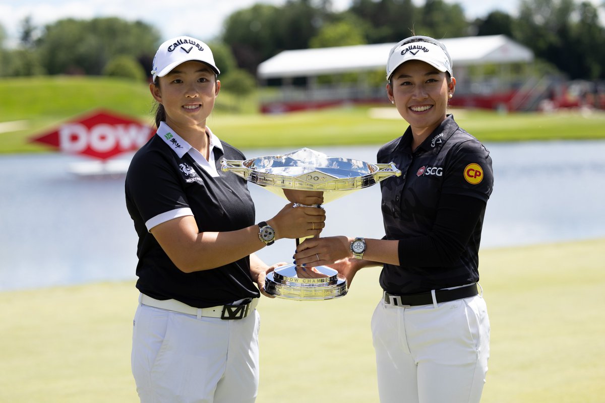JimFitterling's tweet image. The @DowChampionship matters to our partners, customers, and community. Thanks for being a part of that and congrats to Ruoning Yin &amp;amp; @Jeeno_atthaya on their tremendous win today. #TeamUp