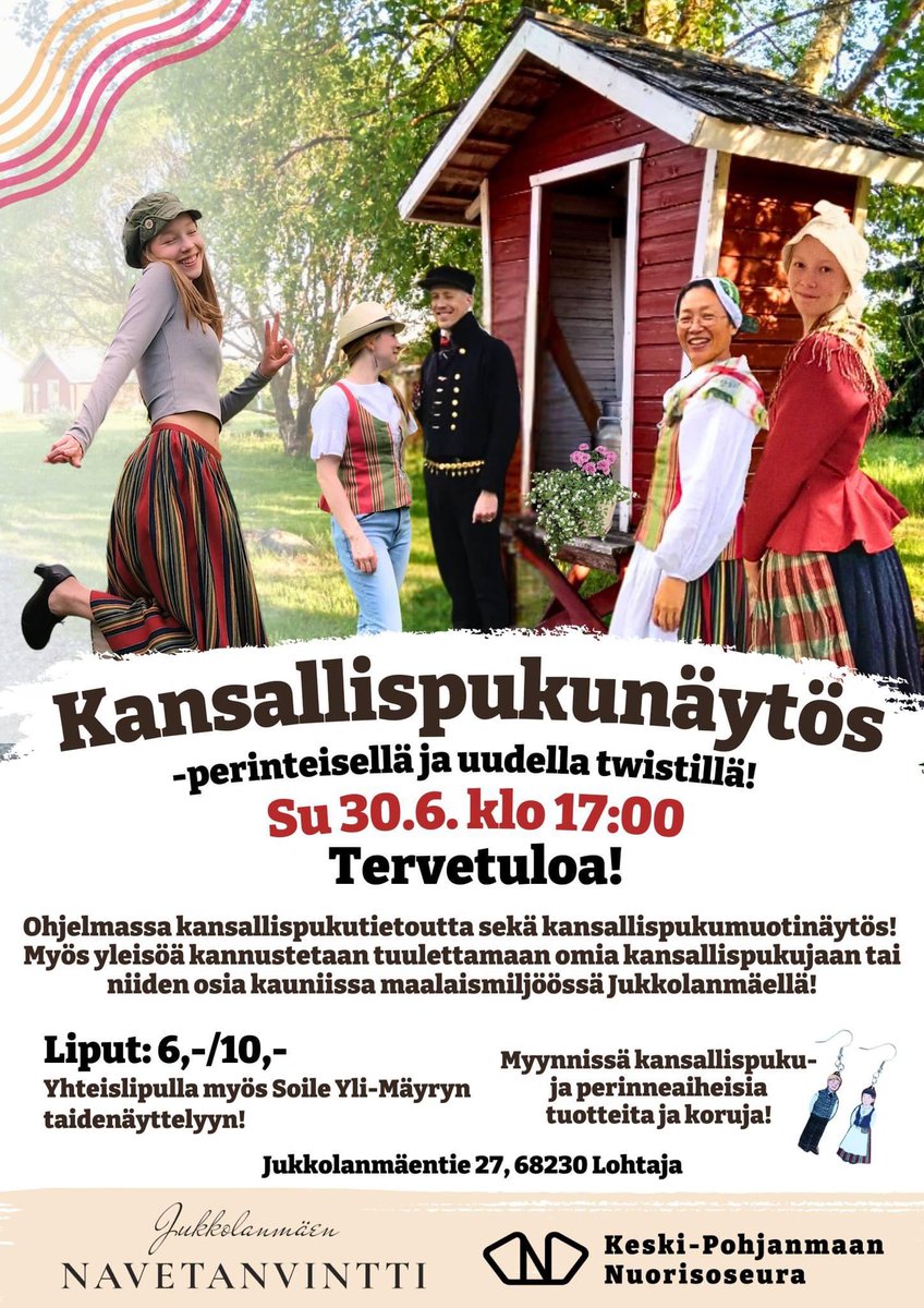 @jukkolanmäennavettavintti
#kansallispukunäytös