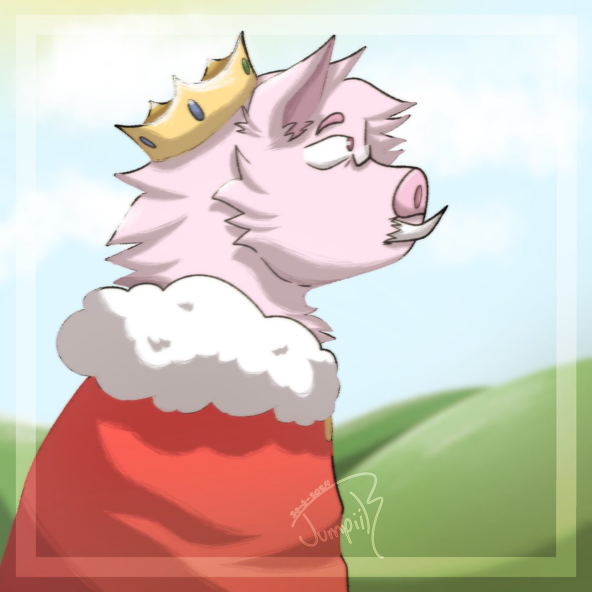 miss him a lot 
#technoblade #technobladefanart