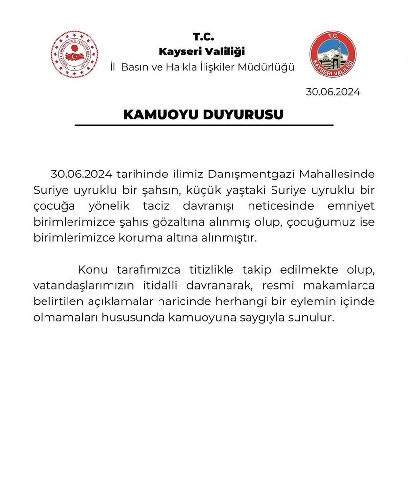 Allah belanızı versin allahsızlar sizii 

 #kayseri #ülkemdesığınmacıistemiyorum