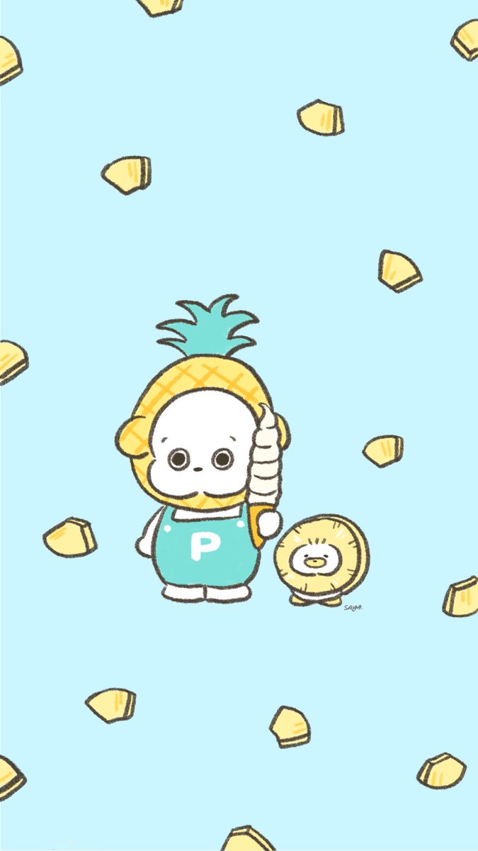 wan_wan_cafe's tweet photo. ７月カレンダーを作りました🍍
#カレンダー #イラスト #illustration https://t.co/BaVAZiPzGy