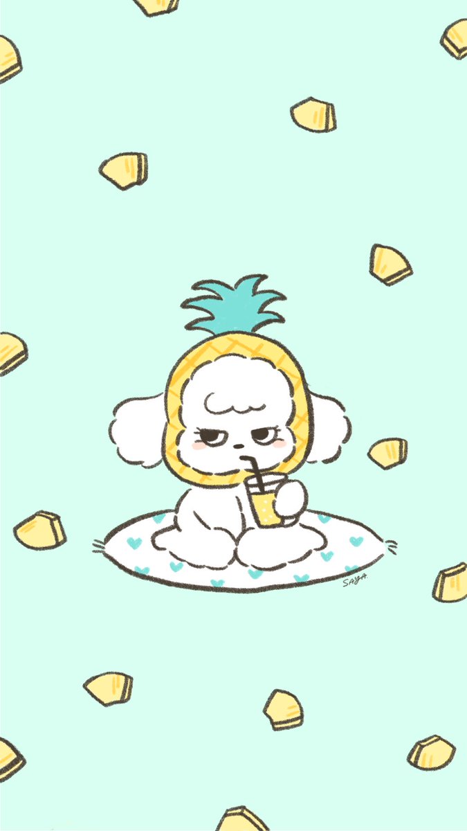 wan_wan_cafe's tweet photo. ７月カレンダーを作りました🍍
#カレンダー #イラスト #illustration https://t.co/BaVAZiPzGy