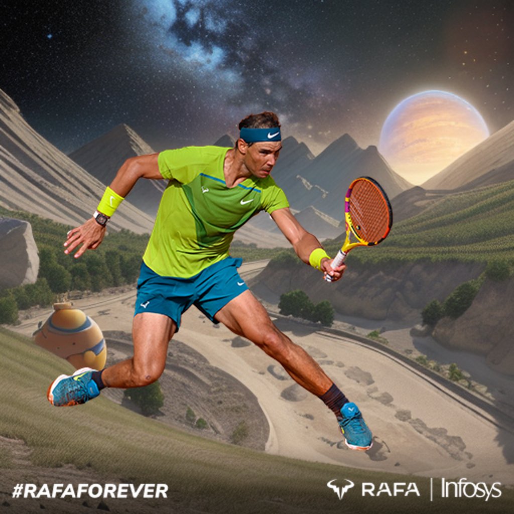 madel_suravilla's tweet photo. “Rafael Nadal comes from another planet".
~ Carolina Marin,
Badminton Olympic
Champion
@RafaelNadal 🐐👑🥇
Vamos!!!
#tennisnet
#Infosys 📸
#RafaForever 📸
#Rafa https://t.co/9N3QhoT40n