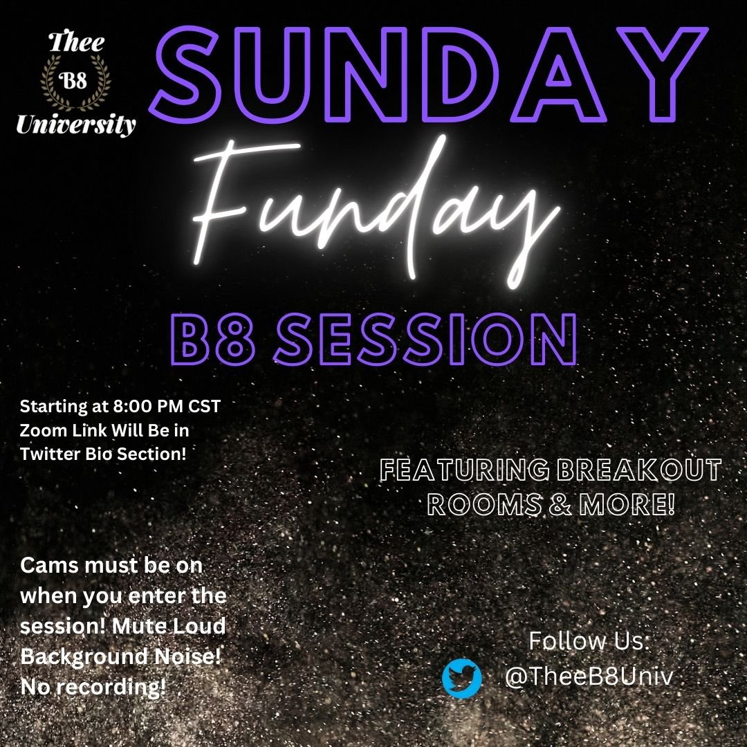 theeb8univ's tweet photo. 🚨Every Sunday y’all know where to be. Link will be in bio at 10 PM CST.

😈REPOST &amp; SHARE😈

#Bate #Masturbate #Popperbate #Side #MaleBonding #SelfPleasure #Phallus #Solosexual #B8 #Bator #VideoCamB8 https://t.co/701aVCSMzz