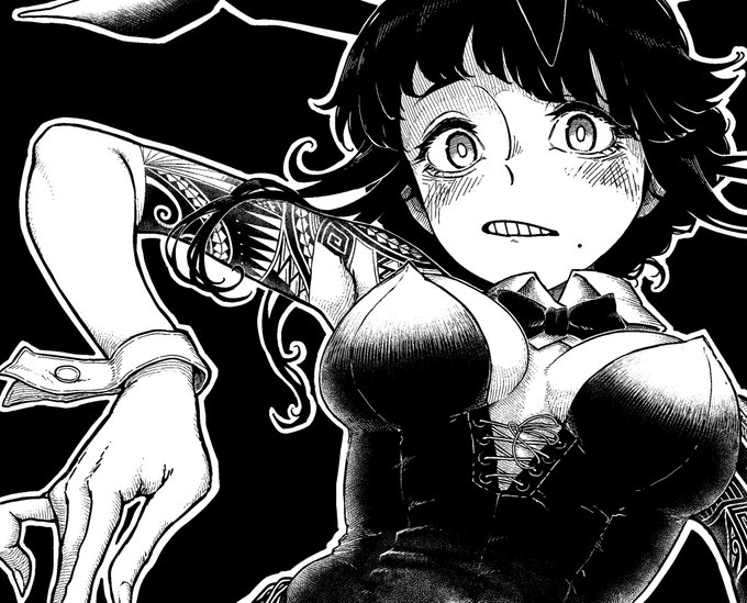 今回参加させていただいた刺青バニー合同、バチクソにハッチングして質感も拘ったから見てくれよな…!!