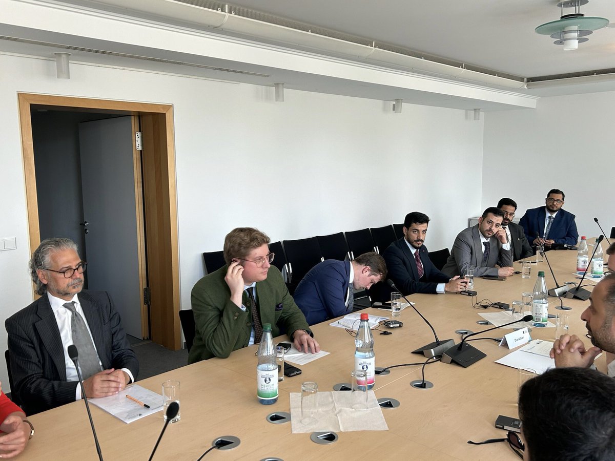 HeshamAlghannam's tweet image. 9. The program concluded with a visit to the Bundestag, featuring a lecture on German foreign and #security_policy by Franz Xaver Mauerer from the CDU/CSU Parliamentary Group. The day also included a cultural tour of #Berlin. #Bundestag #ForeignPolicy