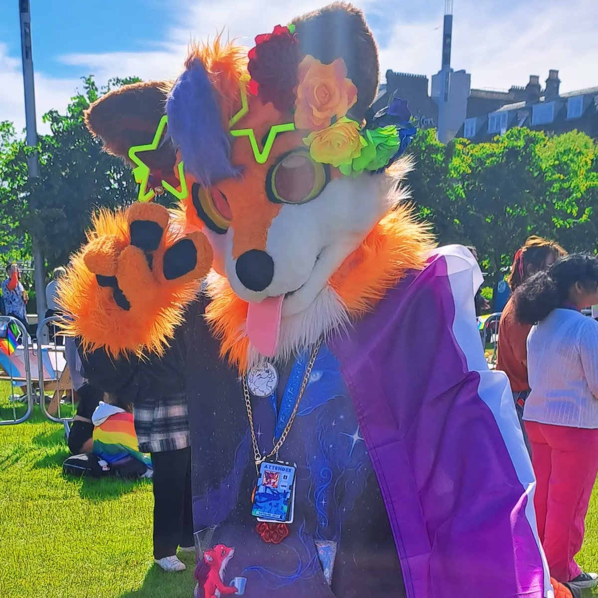 UFennix's tweet photo. @ItsHarryHusky Asexaul all the way!! 💜🖤🤍💙🧡 https://t.co/LSzP6gMT8Z