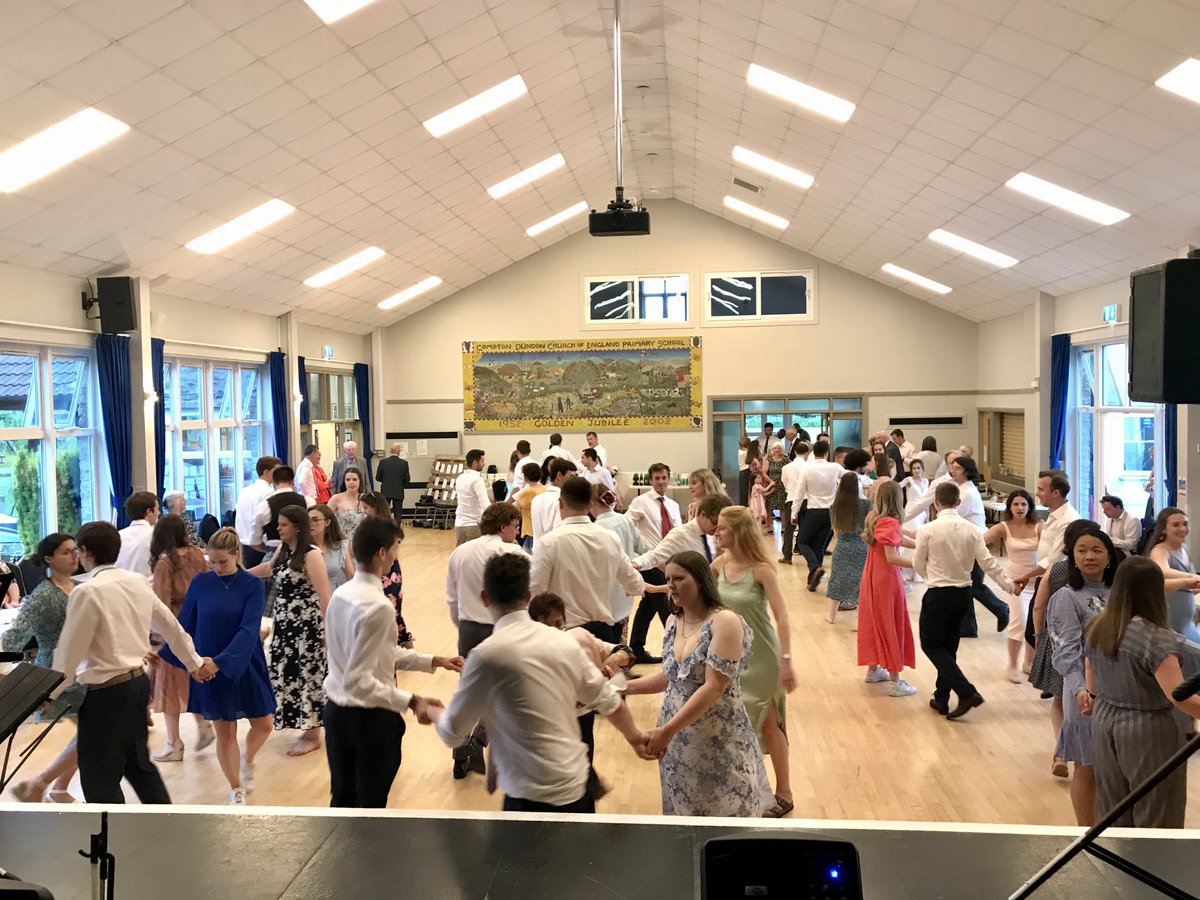 Last night’s office at Compton Dundon.