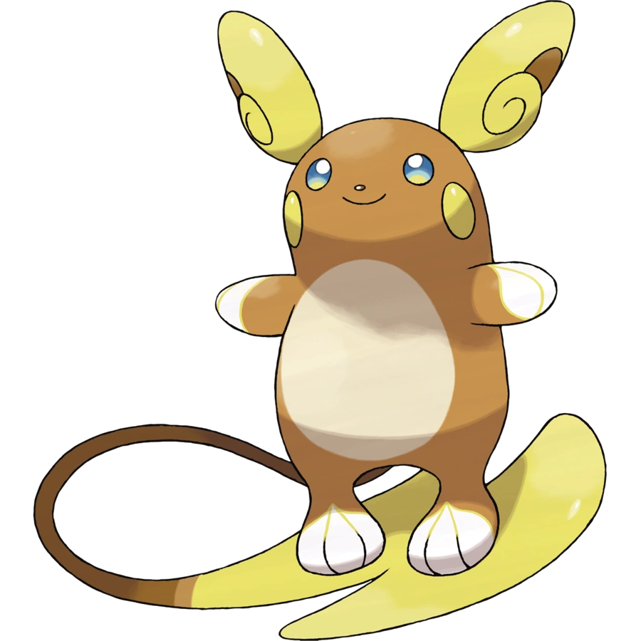 ReganBuckler's tweet photo. I wish I looked like an Alolan Raichu https://t.co/0xIXD2KpZV