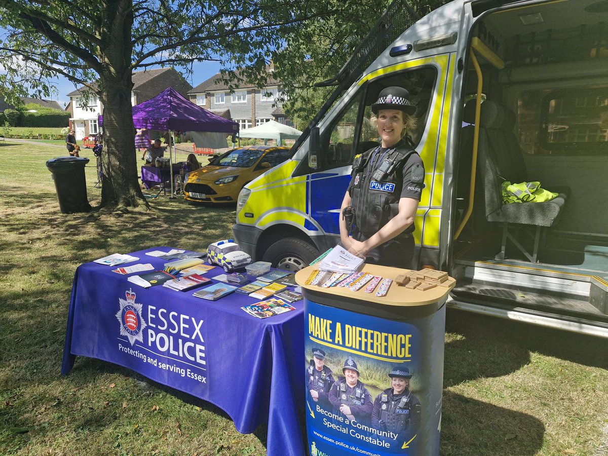 Essex Police Witham (@epwitham) on Twitter photo The Witham Community Special constable team at the Dog Show on the #RiverWalk. We provided colouring, access to our vehicle & dressing up clothes. A great community event with lots of positive engagement with families and children. <a href="/town_witham/">Witham Town Council</a> @EPSpecials
#CommunityEngagement The Witham Community Special constable team at the Dog Show on the #RiverWalk. We provided colouring, access to our vehicle & dressing up clothes. A great community event with lots of positive engagement with families and children. <a href="/town_witham/">Witham Town Council</a> @EPSpecials
#CommunityEngagement