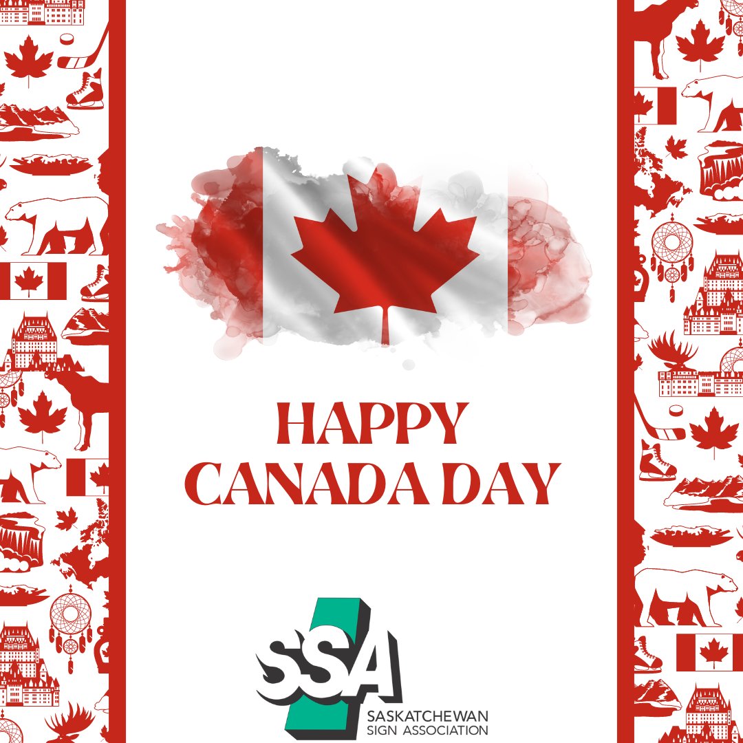 SSA_Signs's tweet image. Wishing you all a very happy Canada Day!

#Members #CanadaDay2024 #StrongandFree #Associations #Celebrate #HappyCanadaDay