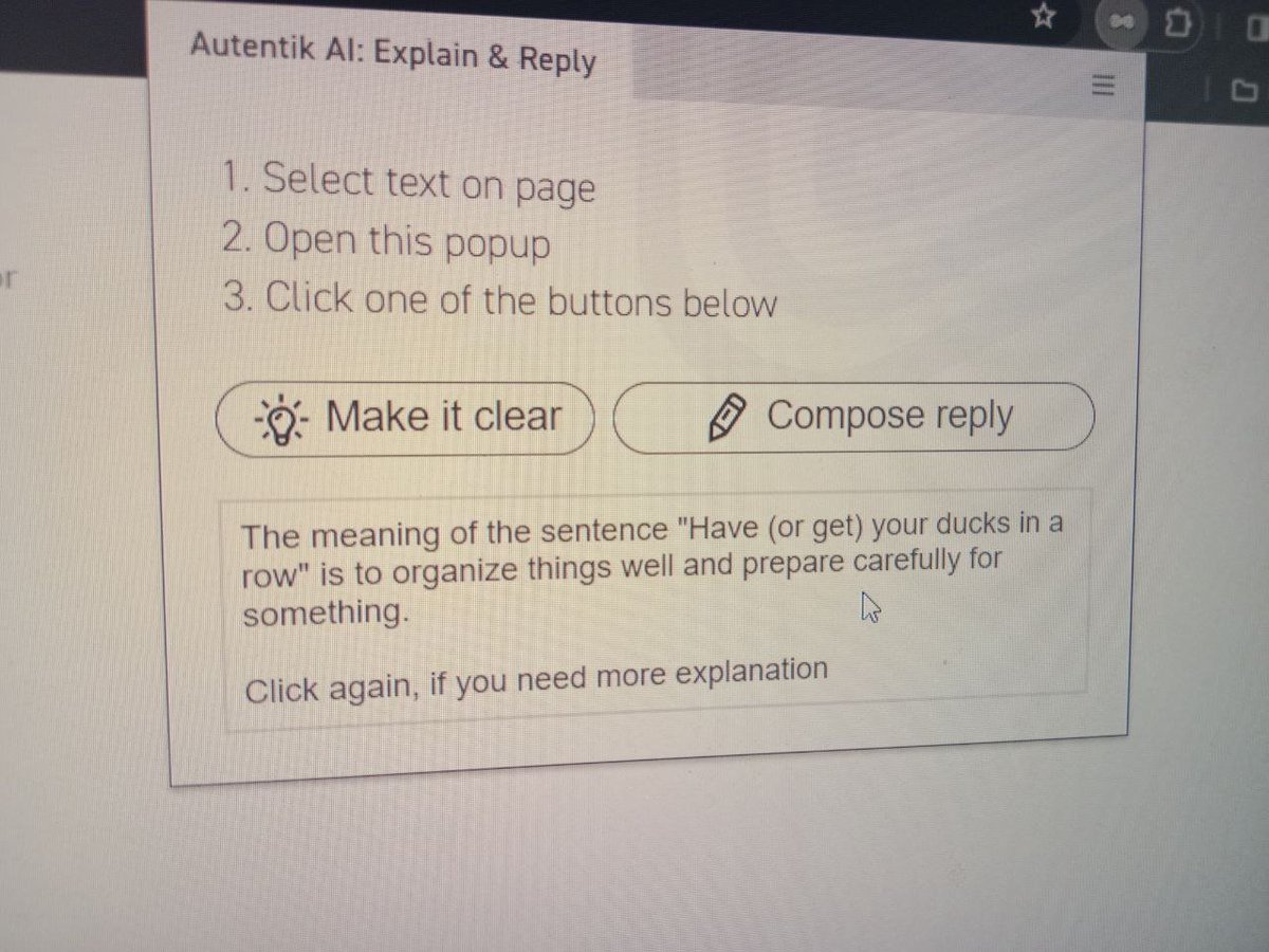 Autentik_AI's tweet photo. @thecollegehill We don't say that it understands something, but we say that it explains hidden meanings. Let me provide you with some examples given by our users. https://t.co/aLddj5q6r8