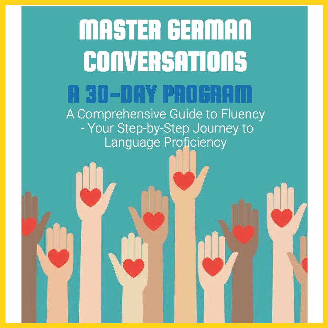 evolanguage's tweet photo. 🇩🇪📘 Ready to conquer German? 🚀 This eBook is your passport to fluency! 🌟 Say goodbye to language barriers and hello to confidence as you master essential German phrases, vocabulary, and grammar. 🌍 

Get Your ebook here: 

https://t.co/MJz1J8NcQJ
🇩🇪📘 https://t.co/Q1r9l3yimt