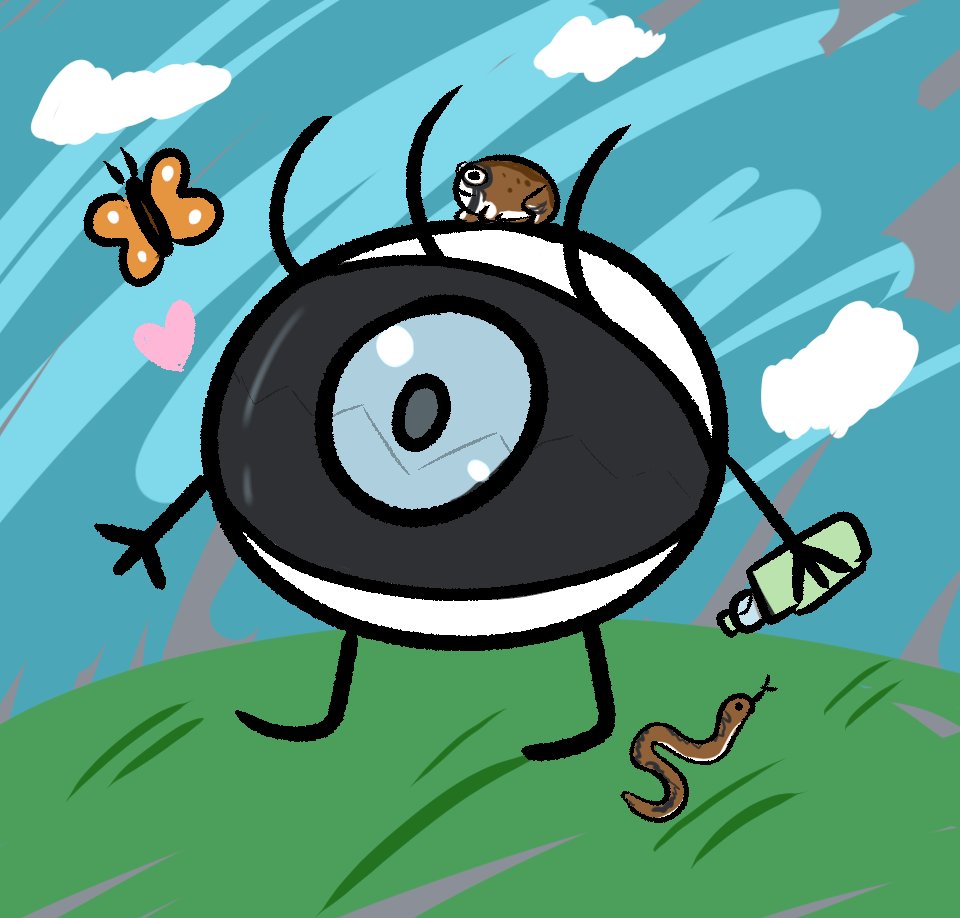 POSSUMBONES's tweet photo. Peeper as an actual oc maybe? https://t.co/mkZZrwY4Gl