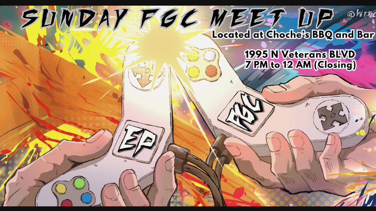 Weekly meetup today! Come join us and press some buttons!