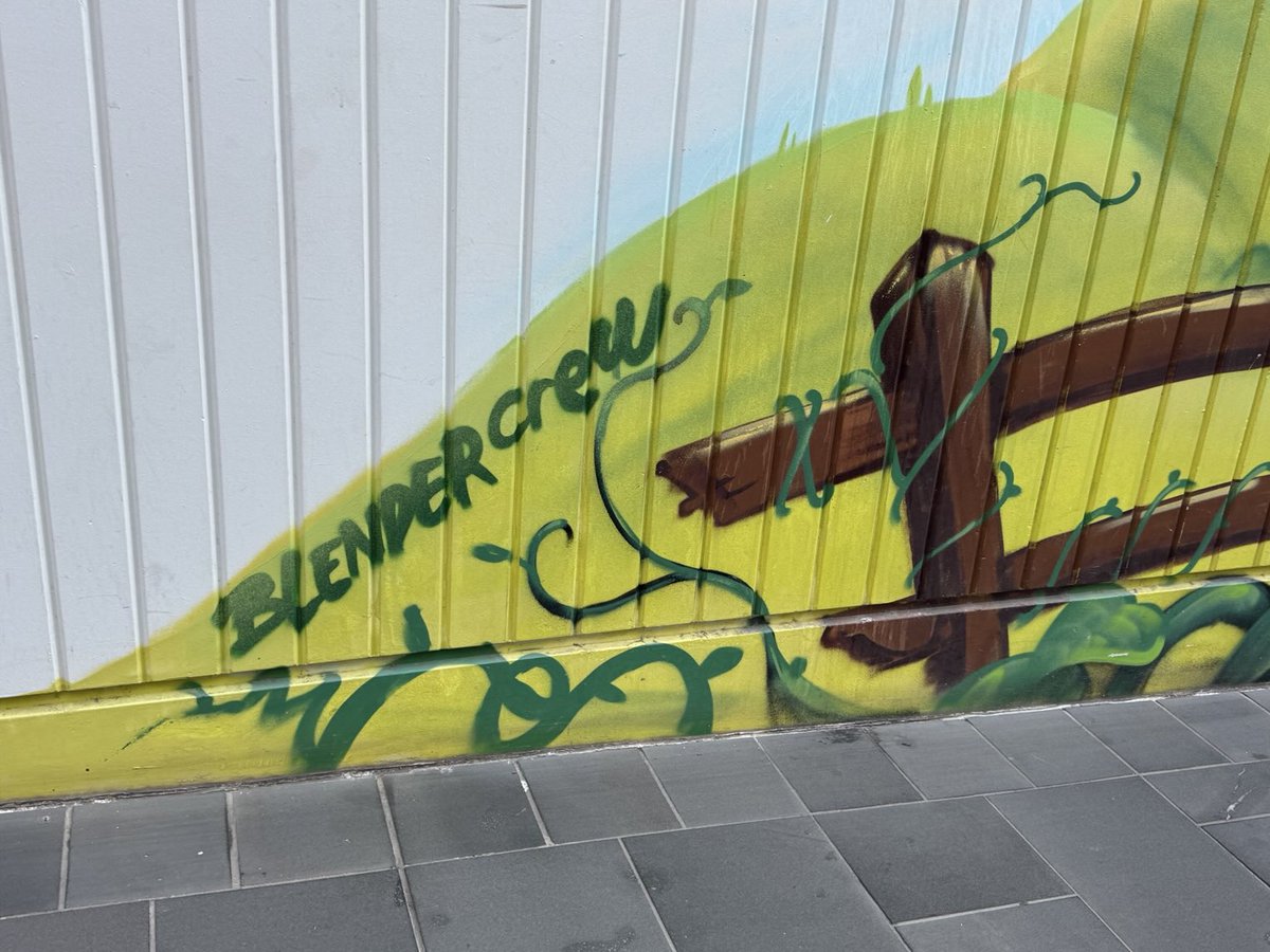 jimmygunawanapp's tweet image. #BlenderCrew #Mural