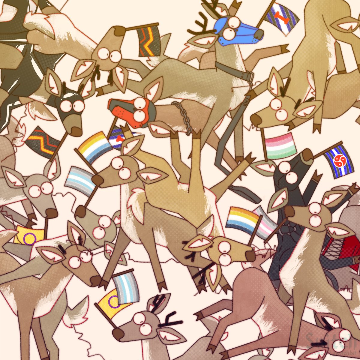 once more, I BRING YOU DEERS