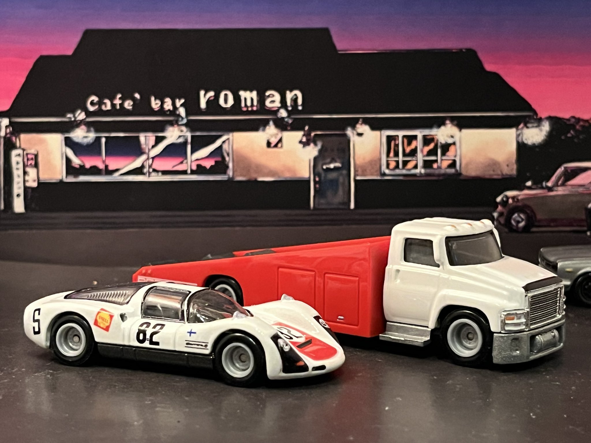 1/43 EBBRO 1967年日本グランプリ GPⅡクラス4位 ポルシェ906