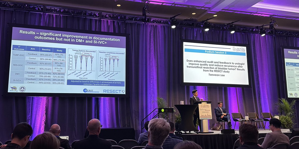 Nathan Wong (@nathancwongmd) on Twitter photo Graduating chief resident Taeweon Lee <a href="/UBCUrology/">UBCUrology</a> podium presentation of the RESECT study under mentorship of <a href="/pcvblack/">Peter Black</a>. RCT highlighting TURBT enhanced audit and feedback improve documentation outcomes <a href="/CanUrolAssoc/">Canadian Urological Association</a> #CUA24 Graduating chief resident Taeweon Lee <a href="/UBCUrology/">UBCUrology</a> podium presentation of the RESECT study under mentorship of <a href="/pcvblack/">Peter Black</a>. RCT highlighting TURBT enhanced audit and feedback improve documentation outcomes <a href="/CanUrolAssoc/">Canadian Urological Association</a> #CUA24