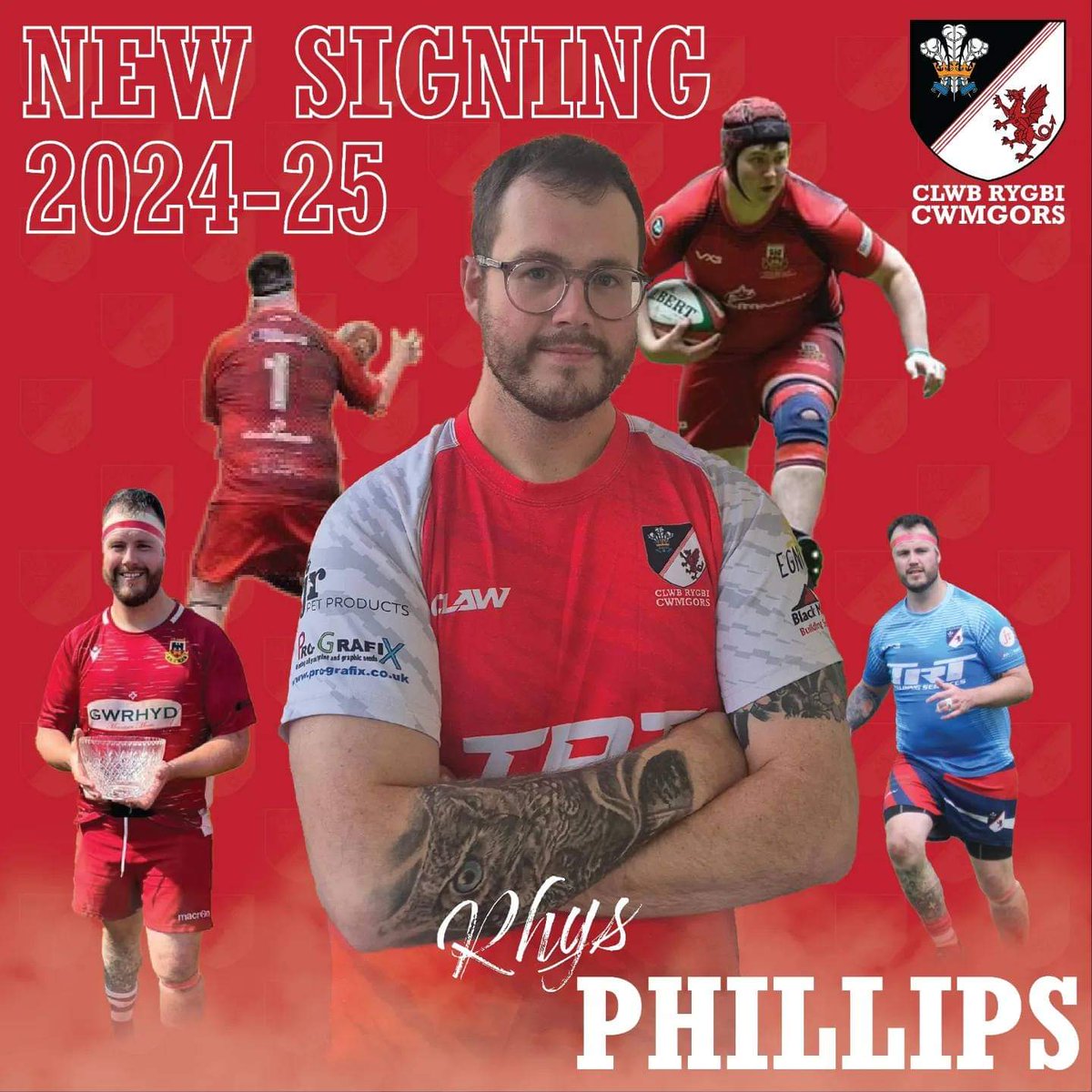 PIGGY SIGNS

Our first signing this season is local boy Rhys "Piggy" Phillips. After a few successful seasons with Amman United, Rhys makes the short trip up the valley to join the Cherries this season. A strong scrummager, Rhys will help bolster the front row options!

💪🏼🍒🐝