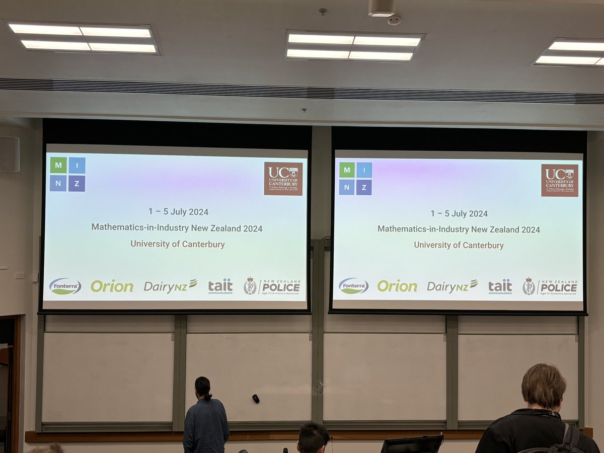 Maths in Industry (MINZ) 2024 is underway!
