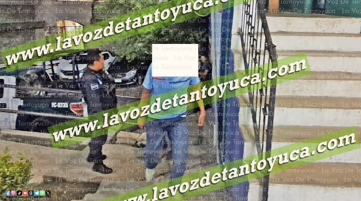 LaVozdeTantoyuc's tweet image. #SEGURIDAD ll Policía Municipal detiene y encarcela a un me.-n0r de edad

𝐋𝐨𝐬 𝐝𝐞𝐭𝐚𝐥𝐥𝐞𝐬 𝐚𝐪𝐮𝐢́:👇
lavozdetantoyuca.com/99122.html/

#CODEP #InnovandoLaManeraDeHacerPeriodismo #UnaNuevaGeneraciónEnPeriodismo #LaVozDeTantoyuca #México #Veracruz #Tantoyuca