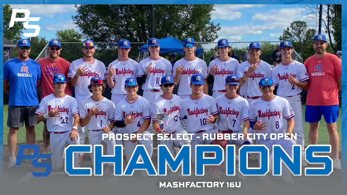 Rubber City Open 15U/16U Champions🏆 #RubberCity 

MashFactory 16U <a href="/Mashbaseballs/">All American Mash Factory</a>
