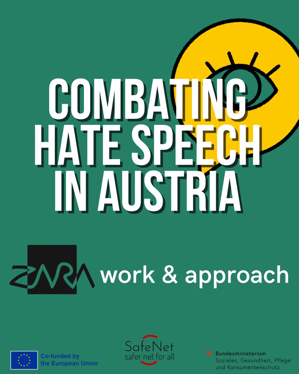 romeanews's tweet image. ➡️ #SafeNet project partners:
➡️ ZARA is a NGO based in VIenna, Austria. ZARA offers legal and psychosocial counselling to people affected by racism as well as to people affected by or witnessing online hate. We systematically document all reports on racism and online hate…