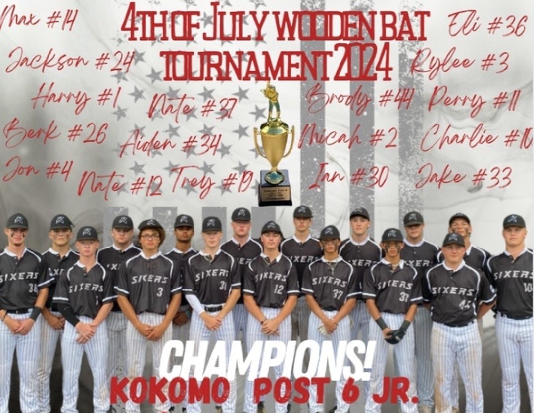 Kokomo Post 6 baseball Jr 17 (@kokomopost6jr) on Twitter photo 