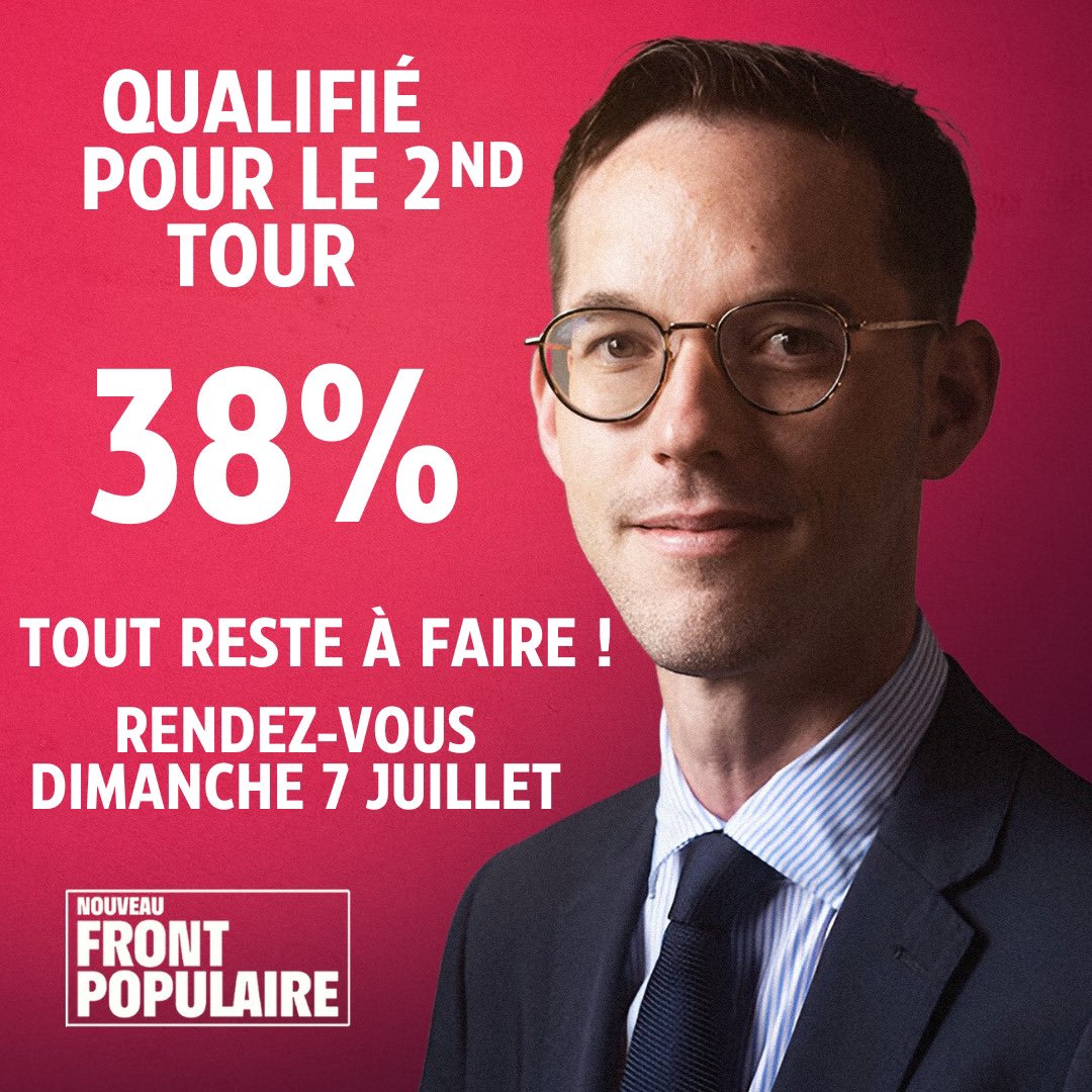 Inakiechaniz's tweet image. QUALIFIÉ POUR 2ND TOUR à 38% 
TOUT RESTE À FAIRE !
RENDEZ-VOUS DIMANCHE 7 JUILLET ! 

2.ITZULIRA PASATZEN GIRA %38
DENA EGITEKOA DA
HITZORDUA HELDU DEN IGANDEAN UZTAILAREN ZAN

QUALIFICAT TAU SEGOND TORN 38%
QUE NS'I CAU ATELAR!
RENDETZ-VE DIMENGE 7 DE JULHET

#legislatives2024
