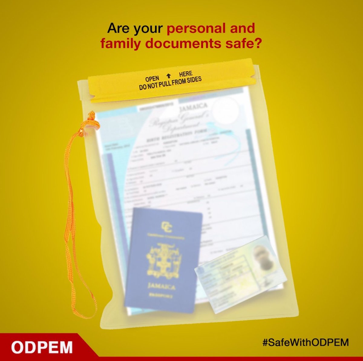 ODPEM tweet media