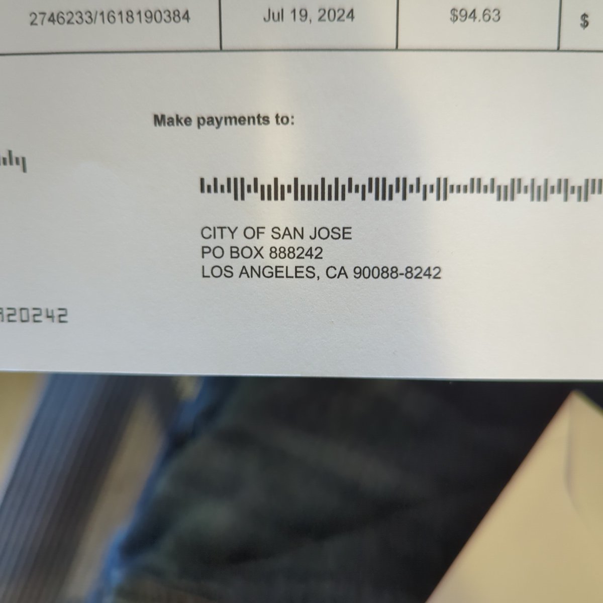 rowan_evan's tweet photo. @MattMahanSJ why is the PO box for San Jose in LA??? https://t.co/IvPwu6SLn5