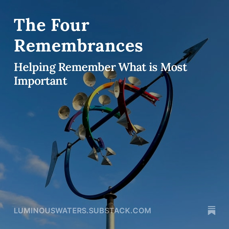 UnityPrime's tweet photo. "The Four Remembrances" that help viscerally evoke the perspective and motivation to relate more compassionately and wisely with Life and stay focused on what is truly most important... ✨❤️‍🔥✨
👉🏼 https://t.co/KcbyYyHplu https://t.co/DQj0mxAwcO