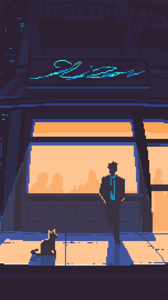 a new friend 
#pixelart