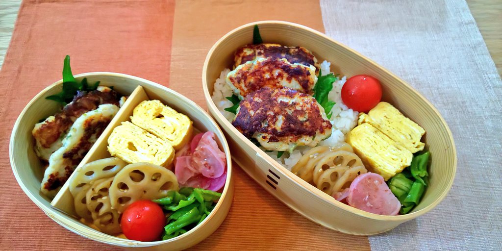 mile_tabi's tweet photo. 今日のお弁当🍱
ネギつくね😃

#曲げわっぱ
#お弁当記録 https://t.co/OAjlG4CYnY
