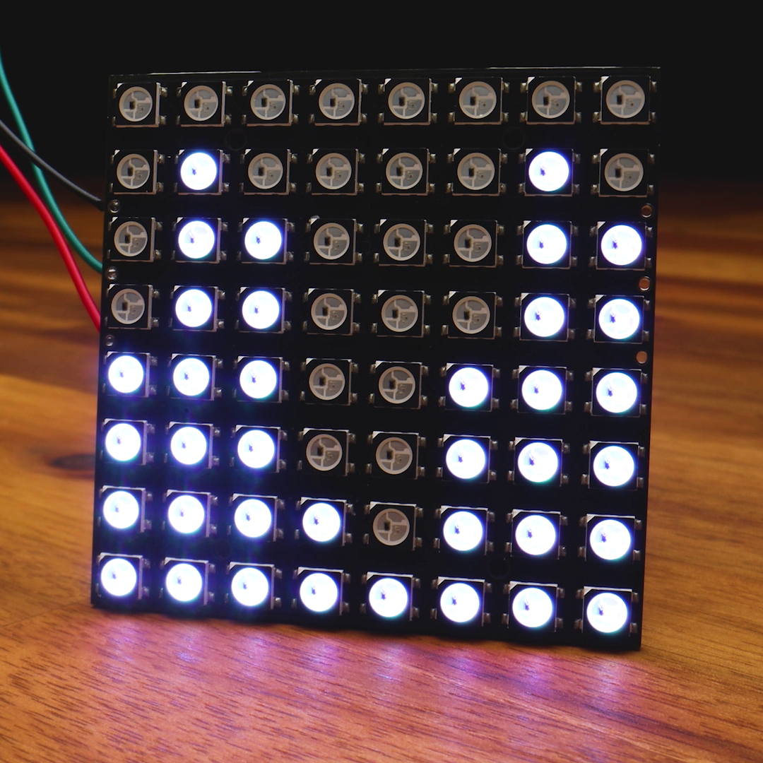 CoreElecAU's tweet photo. 🌈🚥💡 #LED Matrices are fun tools to create dazzling light shows or low resolution displays capable of text and graphics. If you're looking to add a feedback mechanism to your project, check out our quick start guide for the #Glowbit 8x8 Matrix. https://t.co/bMmM5adnnP https://t.co/JNMXlT2ff1