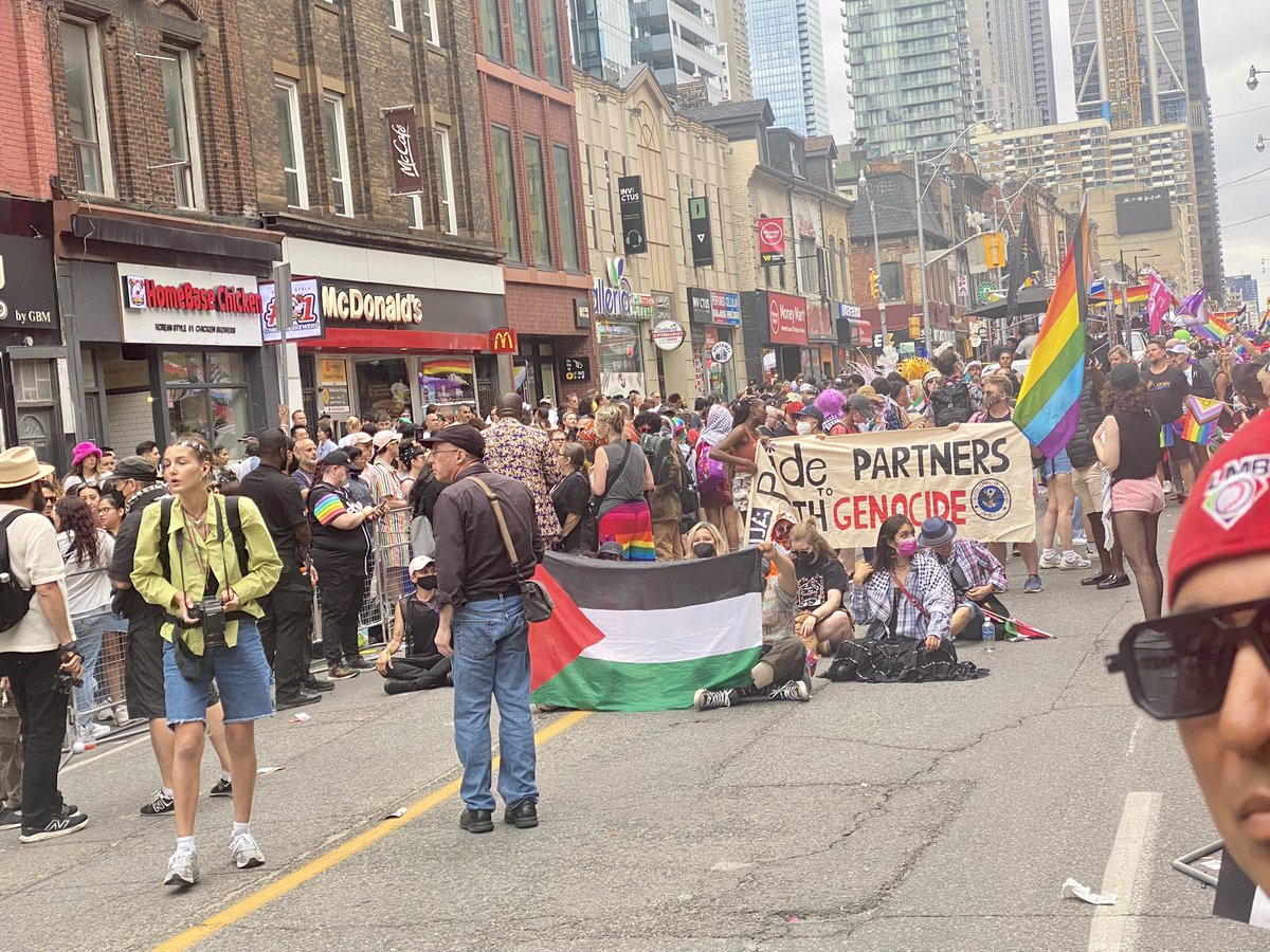 The first Pride was a protest for some of the most vulnerable and marginalized in society. We would do well to remember that in 2024.

#NoPrideInGenocide
