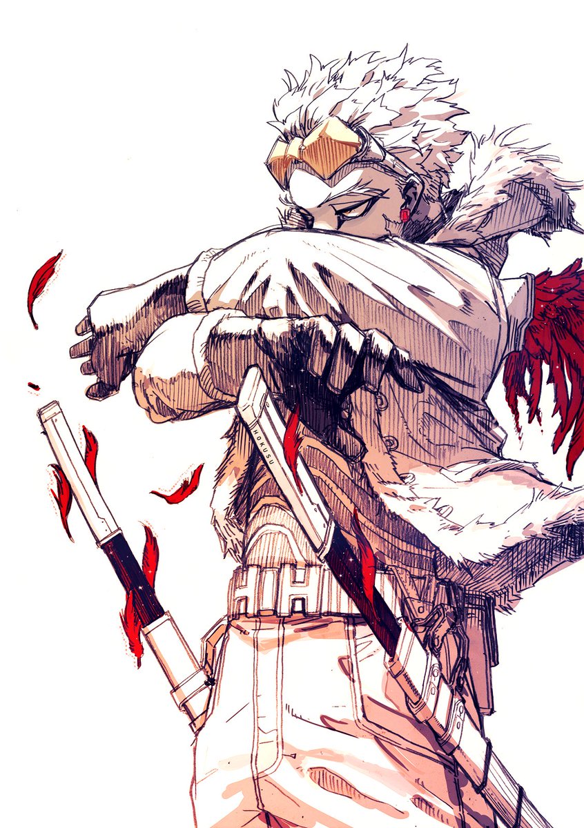 _hokusu's tweet photo. Thank you Horikoshi for the most beautiful Hawks always 💛😭 https://t.co/RIxrEHH2Vp