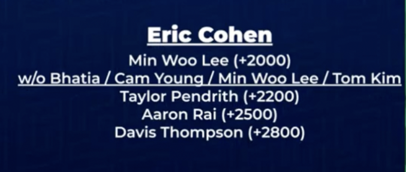 Eric Cohen tweet media