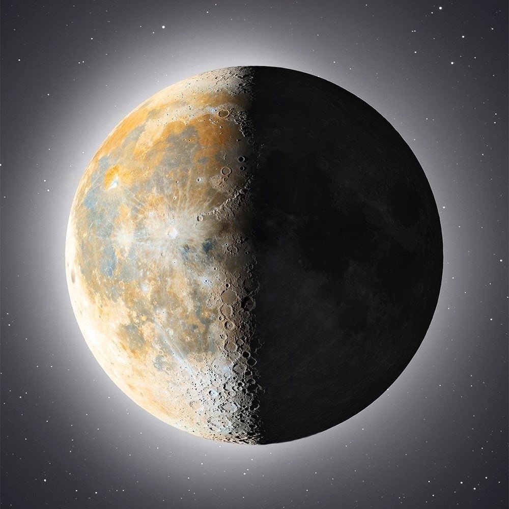 74GB of data and 40,000 photos were taken to produce one of the clearest images of the moon 🌑

By astronophilos(ig)